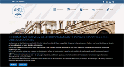 Desktop Screenshot of anclmilano.it